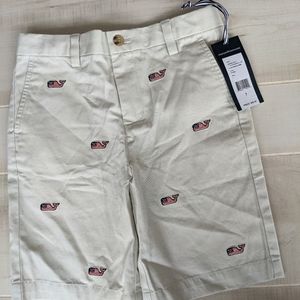 Vineyard Vines Boys Flag Whale Breaker Shorts